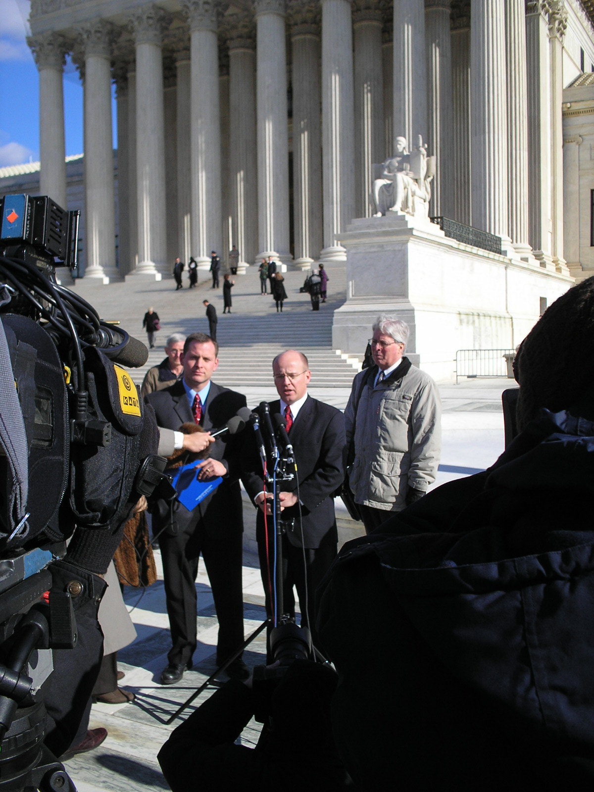 Photo of the 1/10/2007 US Supreme Court Press Conference 