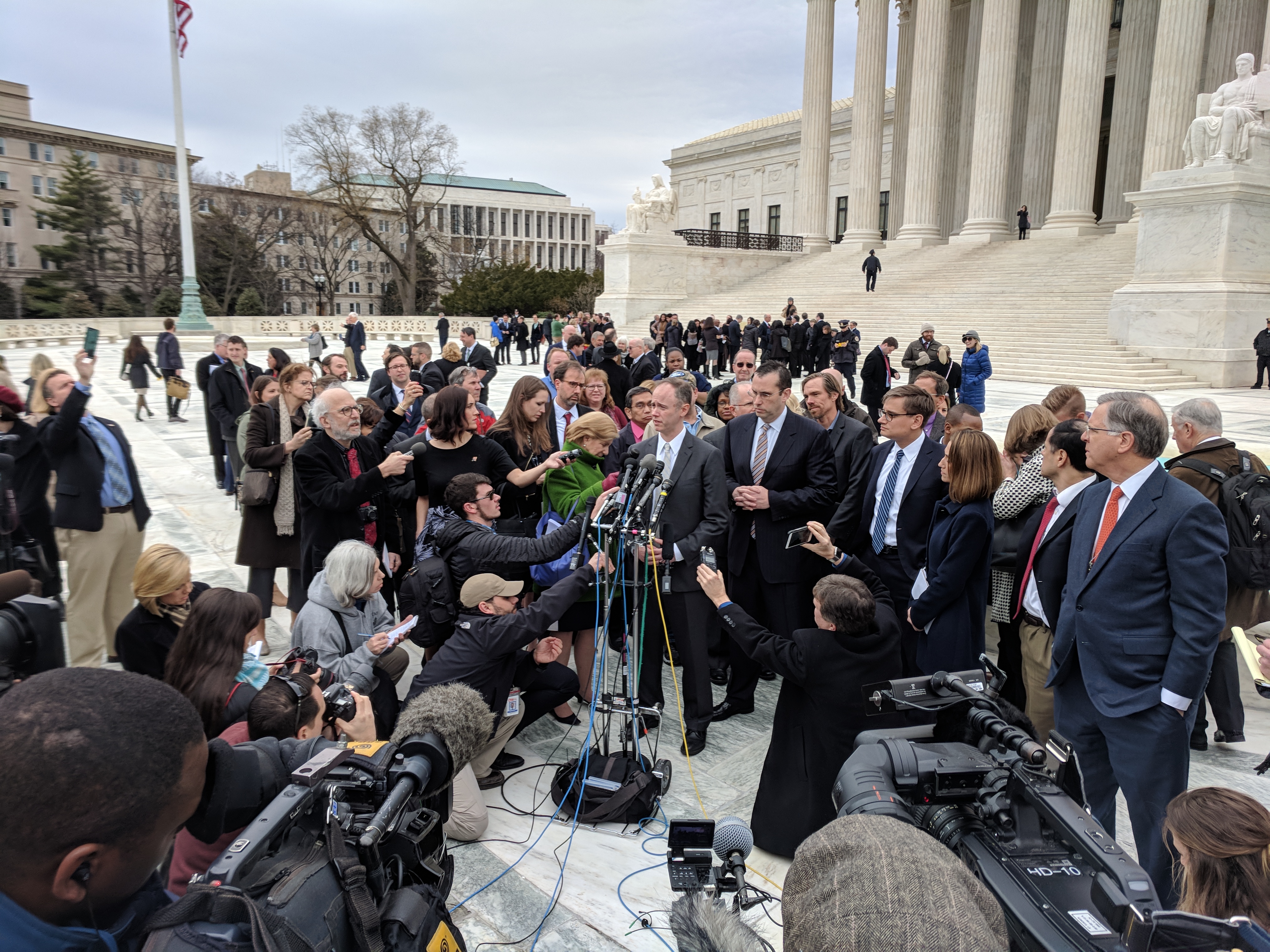 William Messenger at the Supreme Court