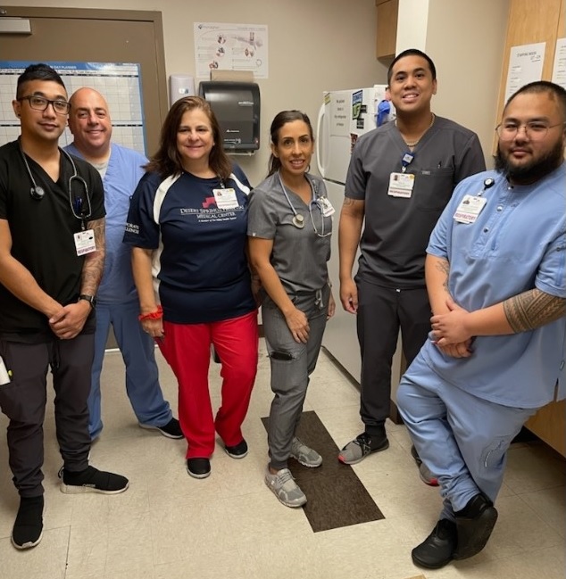 Desert Springs “Decert”: Tammy Tarantino (third from left) and her fellow healthcare workers at Desert Springs Medical Center booted SEIU union bosses from their workplace with Foundation aid, voting by a 3-1 margin for decertification