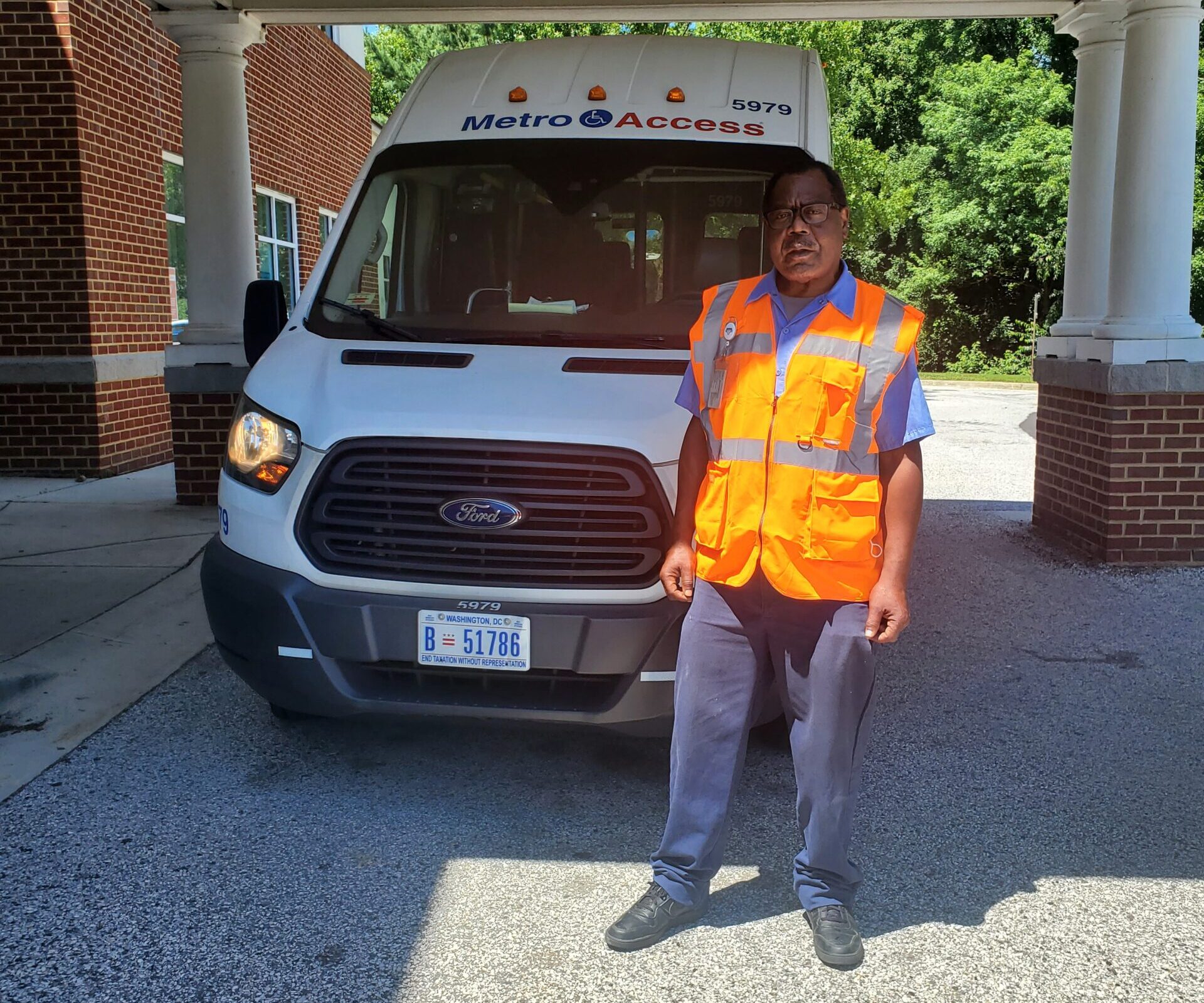 Transdev bus driver Thomas McLamb