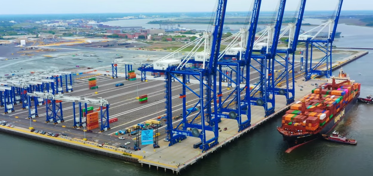 Port of Charleston state-of-the-art Hugh K. Leatherman terminal